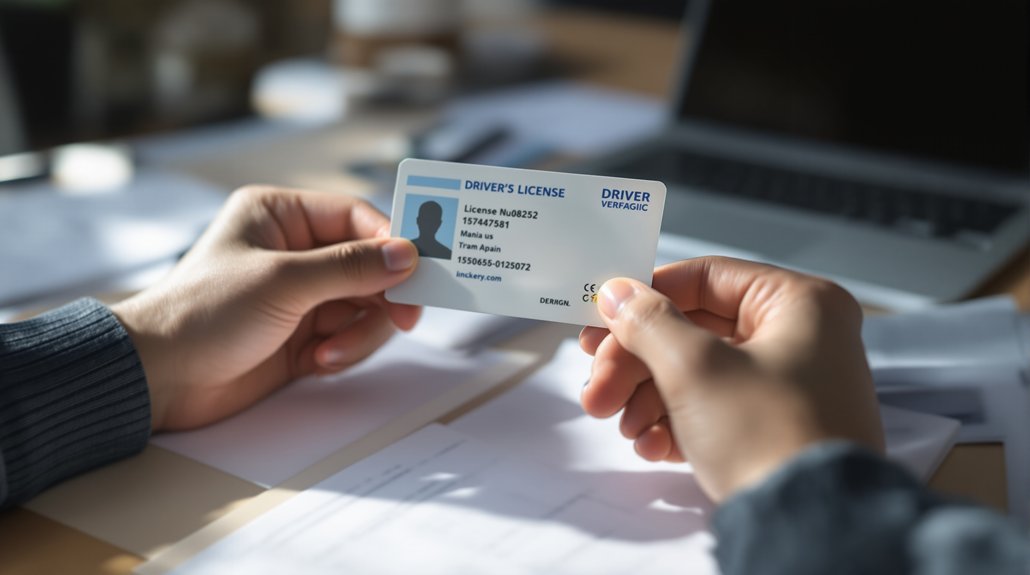 exigence d'identification de permis de conduire