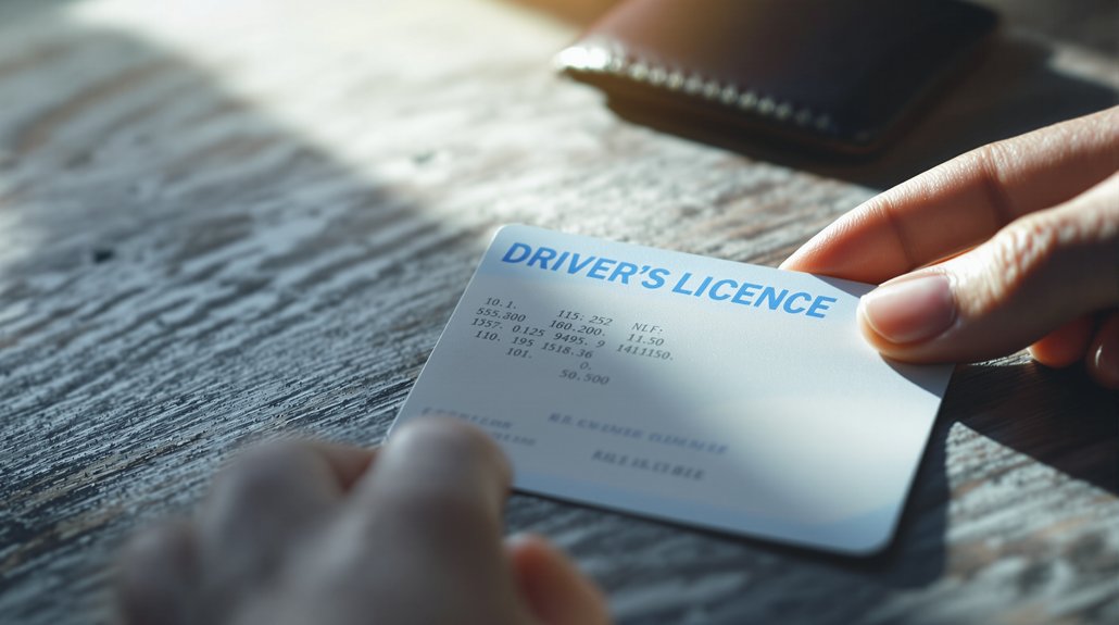 numéro de permis de conduire emplacement