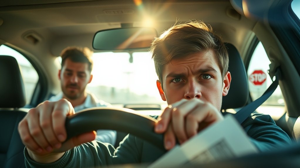échec à l'examen de stationnement en parallèle