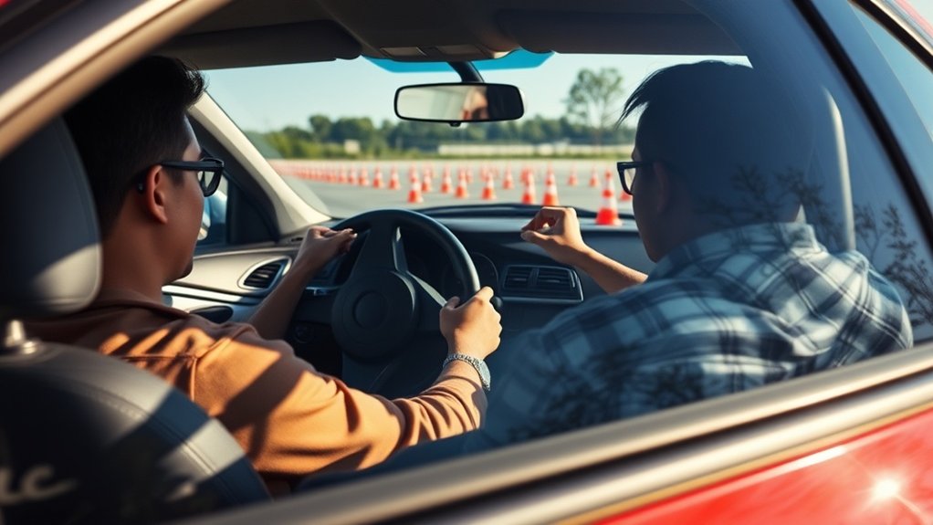 pratiquer des manœuvres de conduite critiques