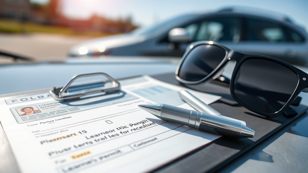 documents requis pour l'examen