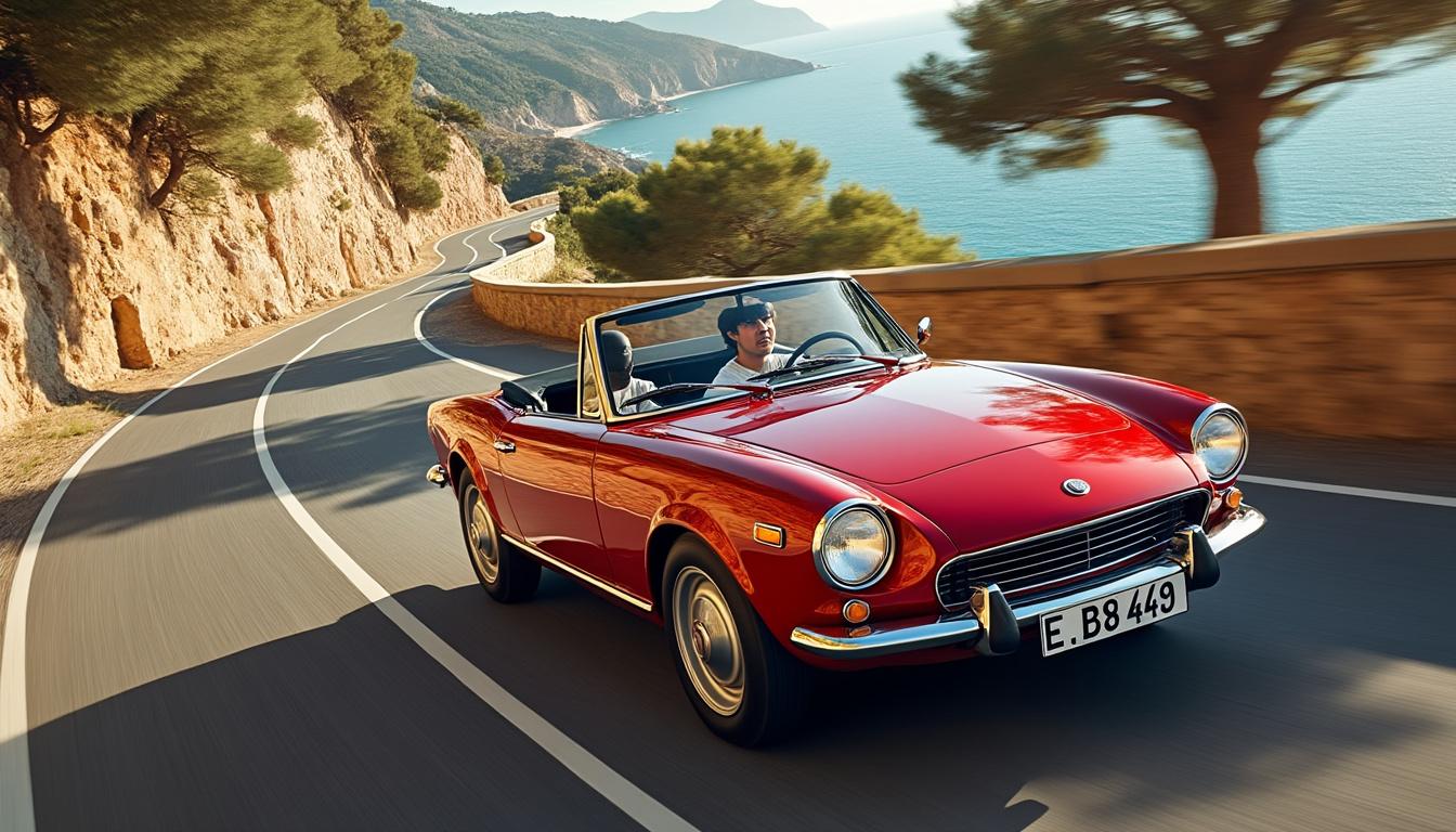 découvrez tout sur la fiat 124 spider : ses performances, son design élégant et son histoire fascinante. un guide complet pour les passionnés d'automobile.
