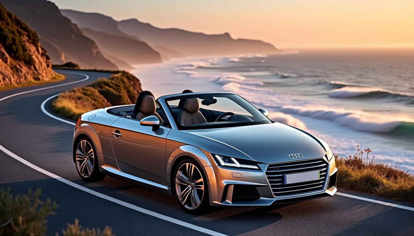 découvrez tout sur l'audi tt cabriolet, ce roadster élégant alliant design sophistiqué et performances remarquables pour une expérience de conduite unique.