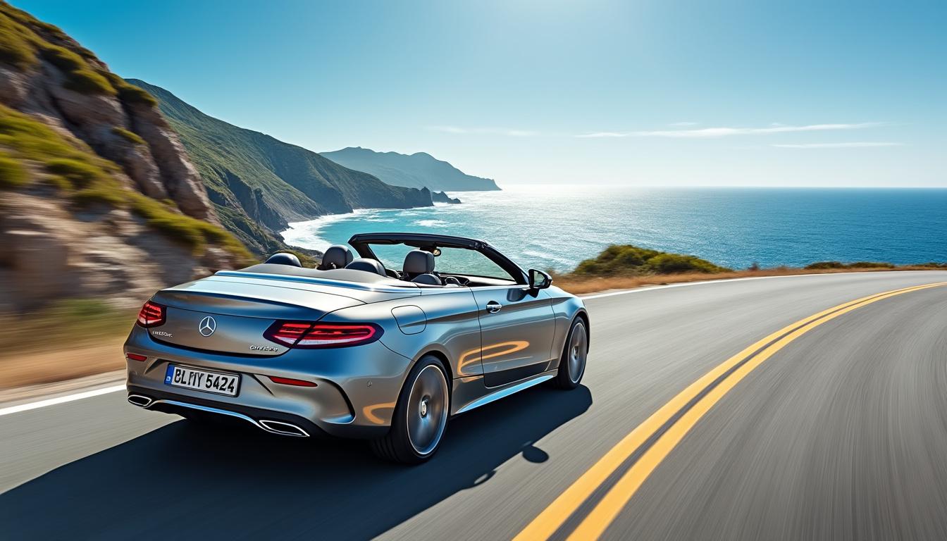découvrez la mercedes cabriolet classe c, alliant luxe et performance pour une conduite à ciel ouvert inoubliable. profitez d'une expérience raffinée et dynamique au volant de ce cabriolet d'exception.