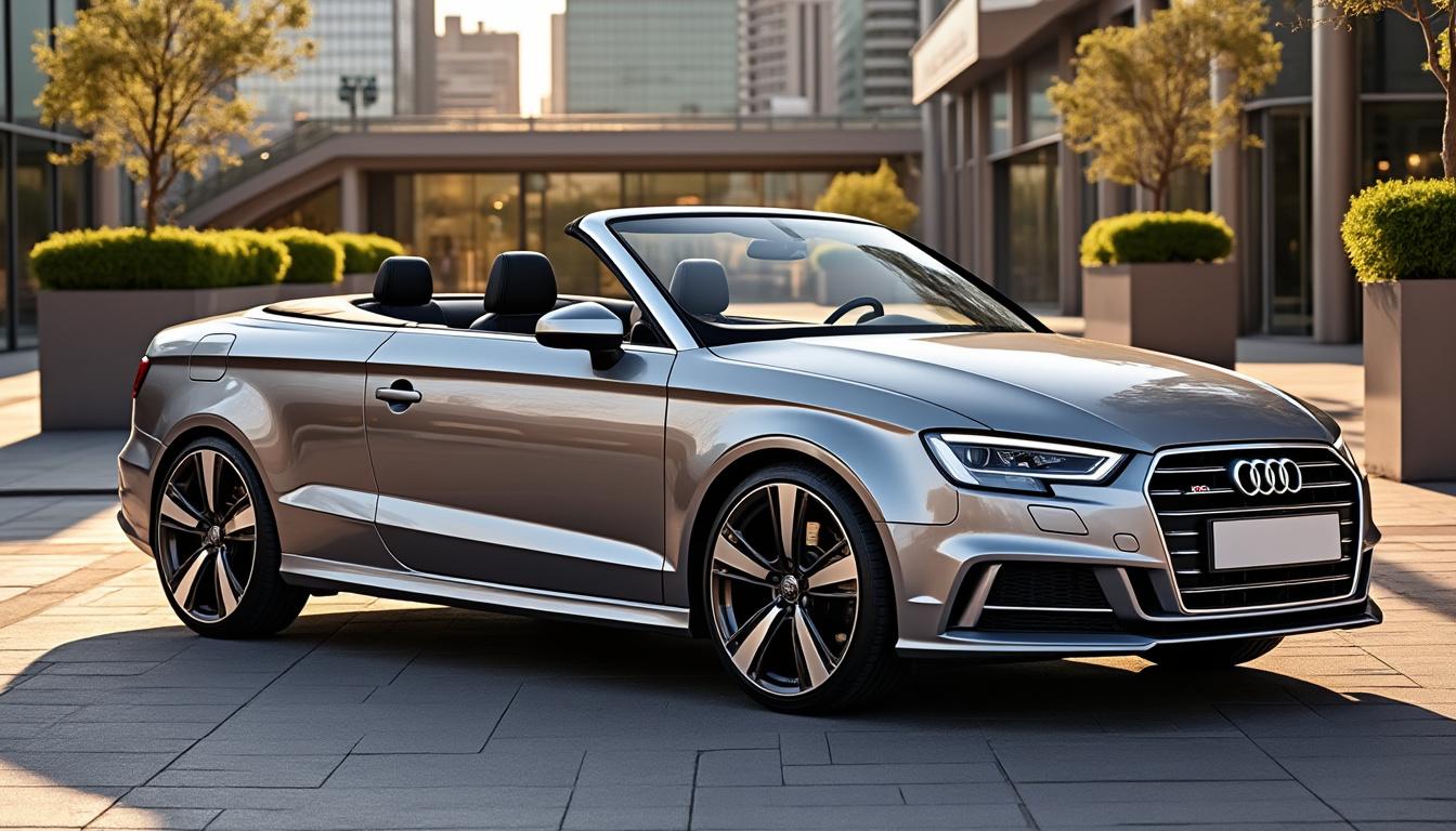 découvrez tout sur l'audi a3 cabriolet : design, performances, caractéristiques techniques et avantages de ce cabriolet convertible élégant.