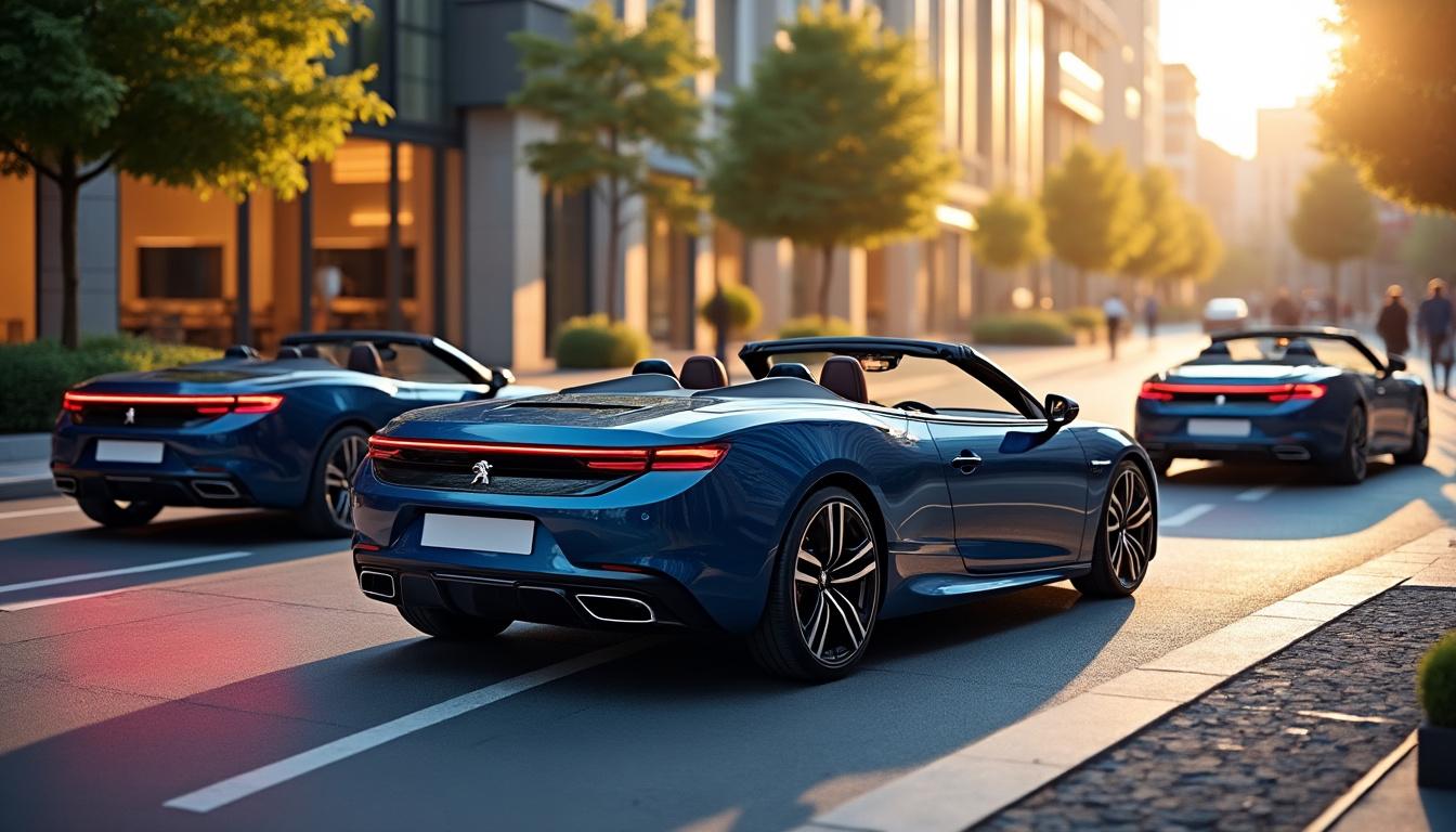 découvrez tout sur le cabriolet peugeot : les modèles disponibles, leurs avantages uniques et les dernières nouveautés pour profiter pleinement de la conduite en plein air.