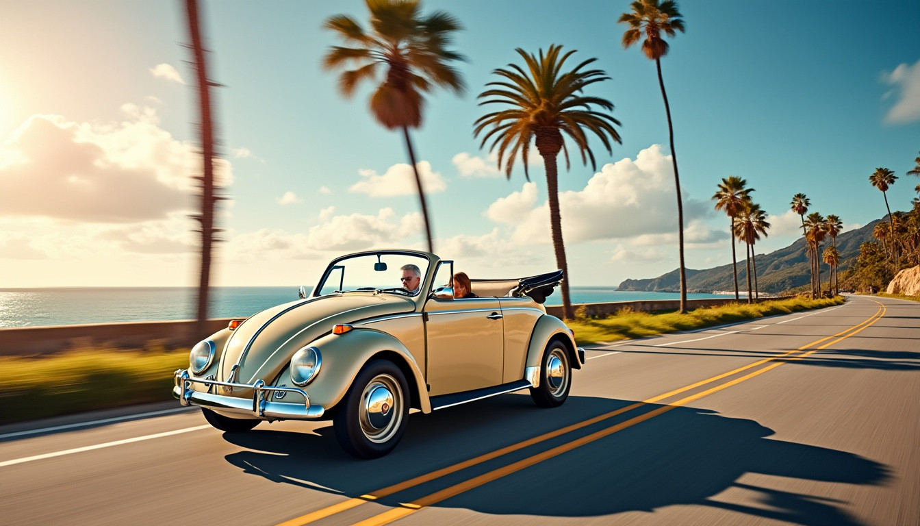 découvrez tout sur la volkswagen coccinelle cabriolet, ce modèle emblématique alliant style vintage, plaisir de conduite en plein air et technologie moderne.