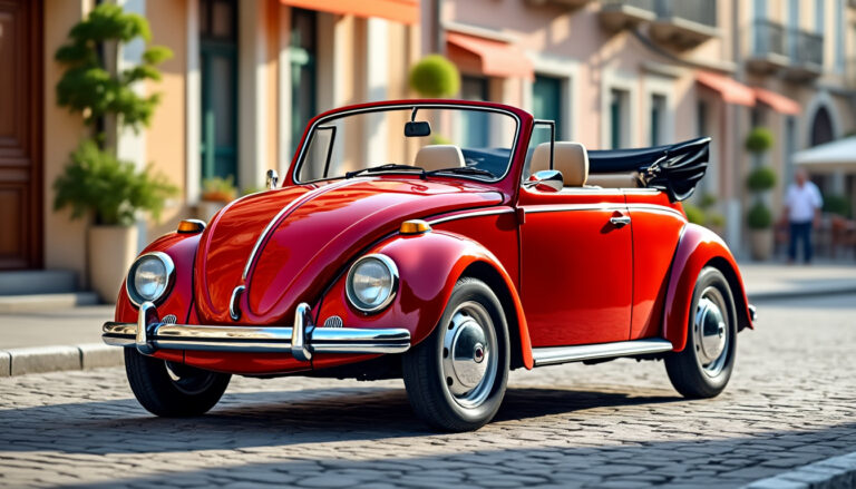 découvrez tout sur la volkswagen coccinelle cabriolet, un modèle emblématique alliant charme rétro et plaisir de conduite en plein air. histoire, caractéristiques et conseils d'achat.