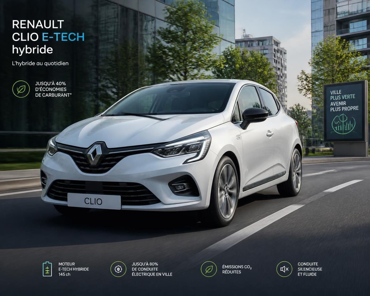 découvrez la clio 5 hybride, la citadine écologique de renault alliant performance et respect de l'environnement. toutes les informations essentielles sur ce modèle innovant.