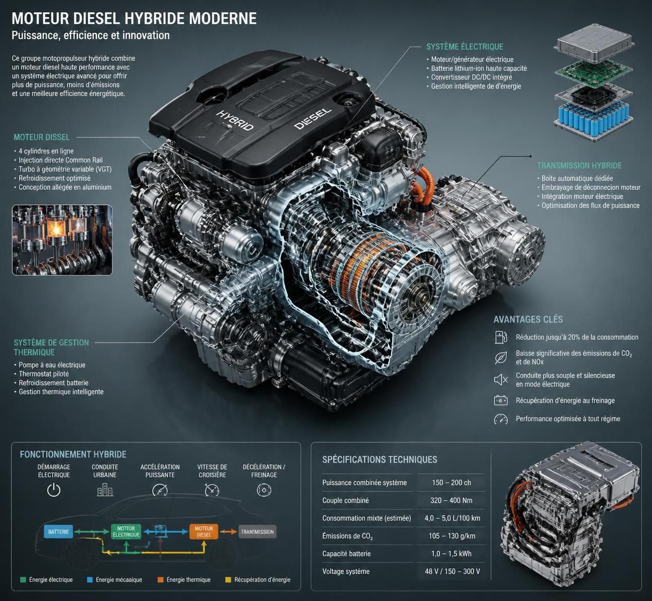 découvrez les avantages de la technologie diesel hybride pour les véhicules modernes, alliant performance, économie de carburant et respect de l'environnement.