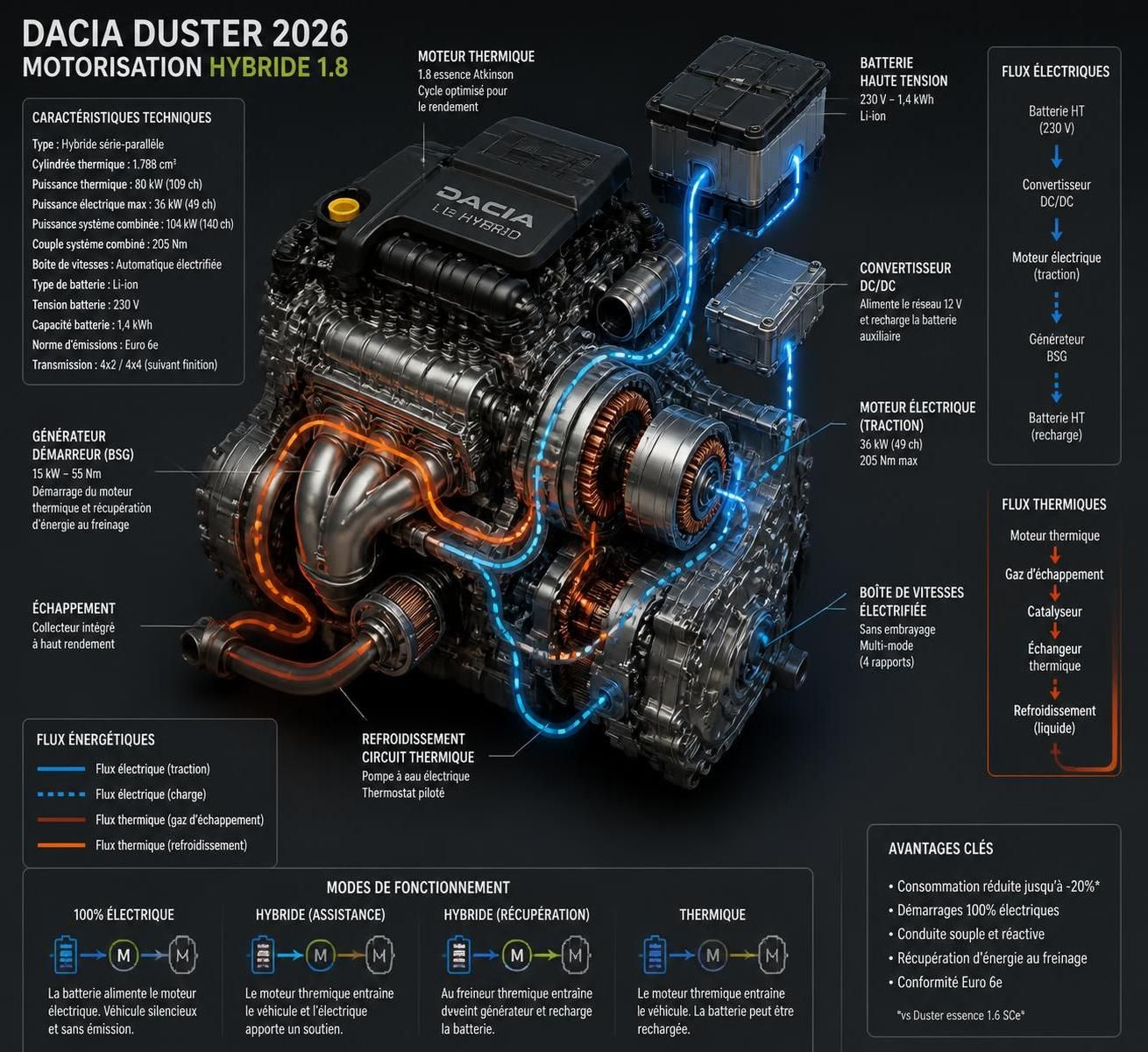 découvrez tout sur le dacia duster hybride 2026, le suv écoénergétique alliant performance, économie et respect de l'environnement pour vos déplacements quotidiens.