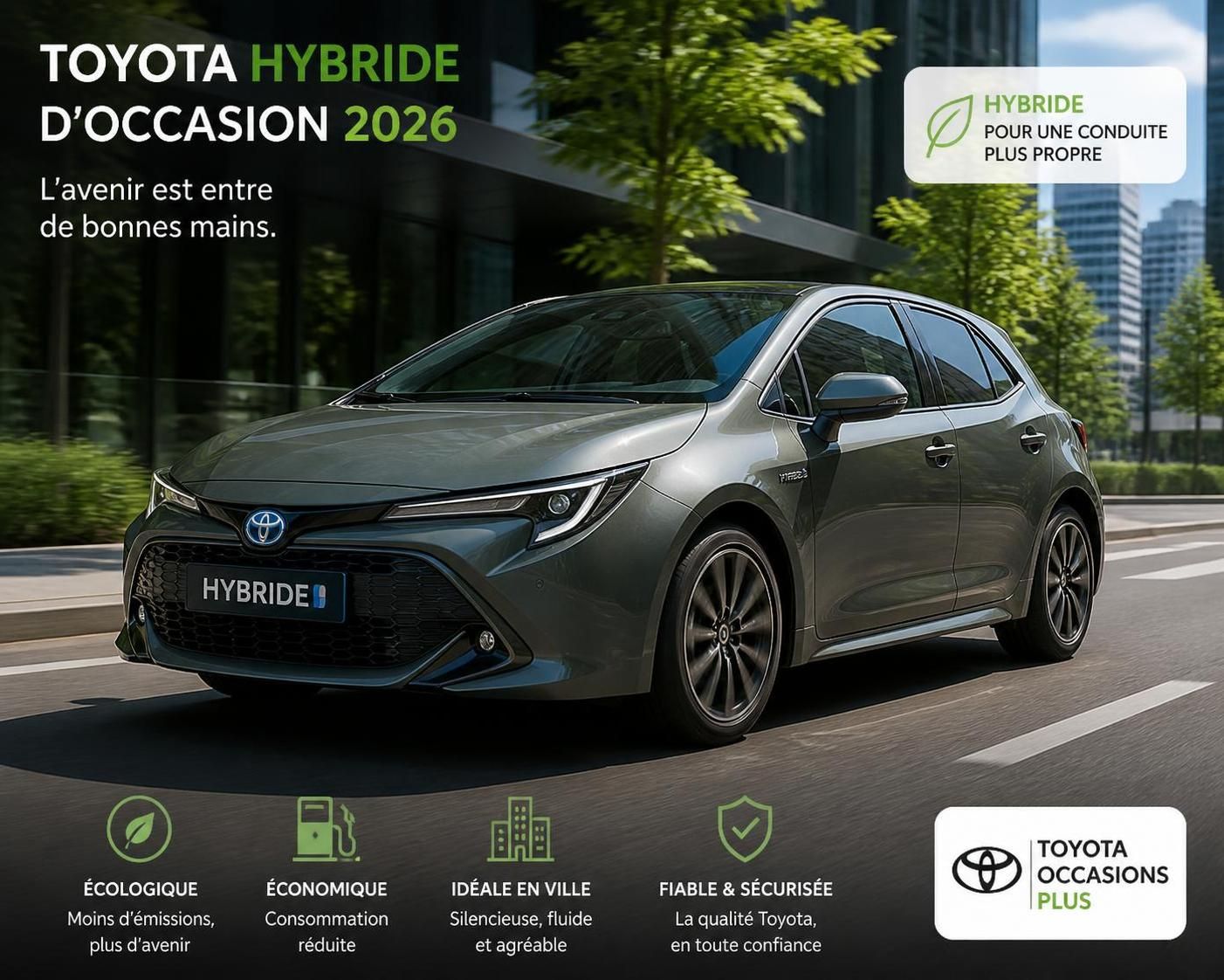 découvrez quelle toyota hybride d'occasion est la meilleure en 2026 pour allier économie, performance et fiabilité dans votre choix automobile.