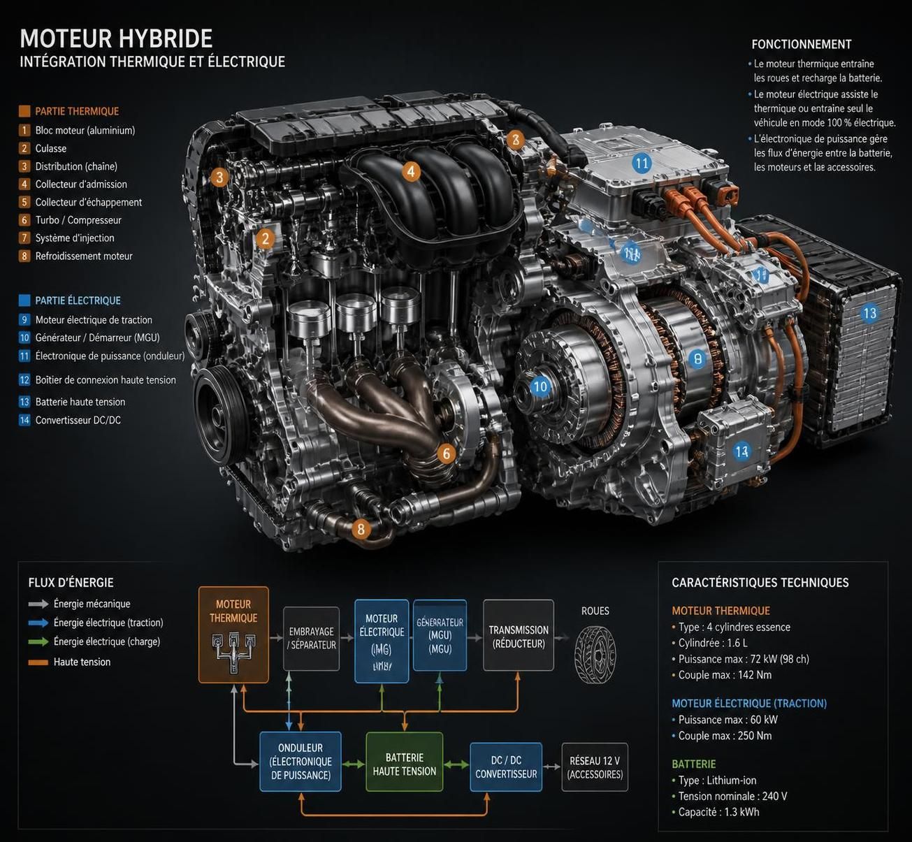 découvrez tout sur la technologie hybride, ses principes, avantages et domaines d'application pour un avenir plus durable et performant.
