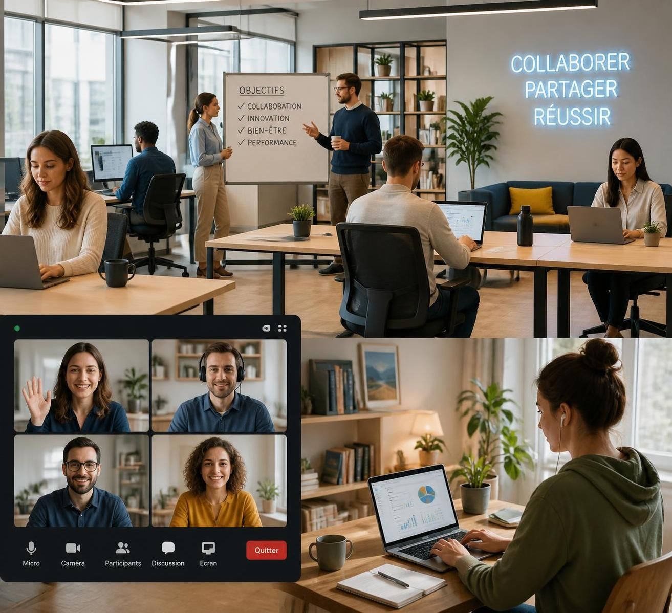 découvrez tout sur le travail hybride, ses avantages, ses défis et comment optimiser cette nouvelle façon de travailler pour une meilleure productivité et équilibre.
