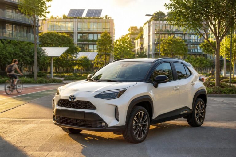 découvrez le yaris cross hybride, le nouveau suv compact écologique alliant performance, économie d'énergie et design innovant pour une conduite responsable et moderne.